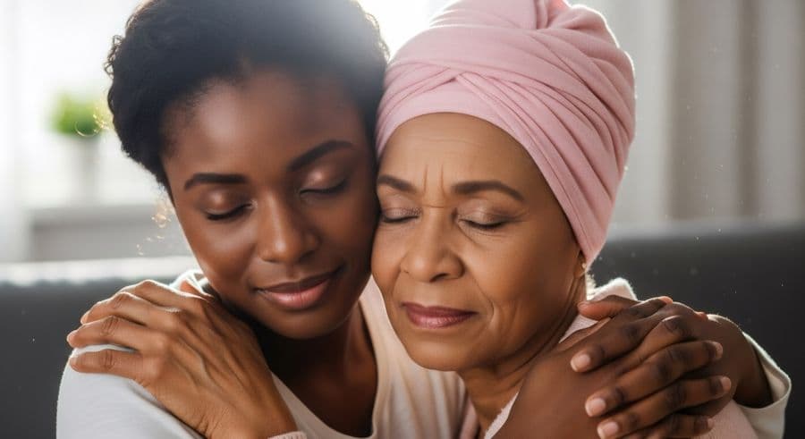 Support for families of cancer patients